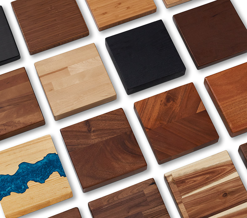 Various laminate and wood desktop from UPLIFT Desk