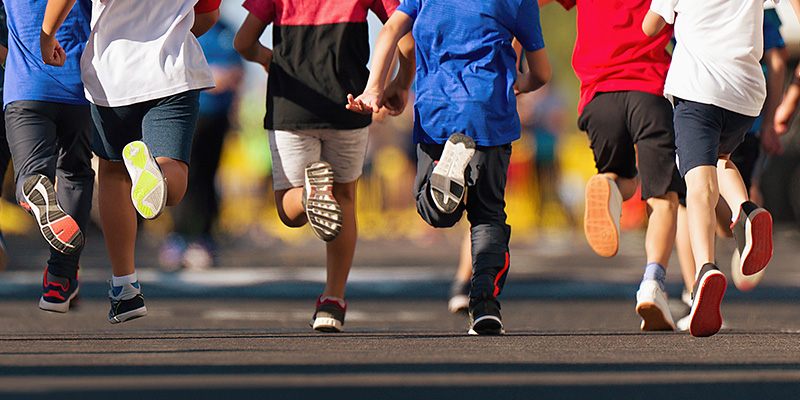 Marathon Kids partnership with UPLIFT Desk supporting Austin youth fitness programs