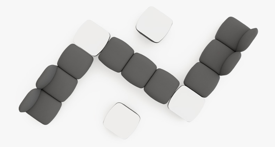 Dillo Lounge Collection in a modern office space