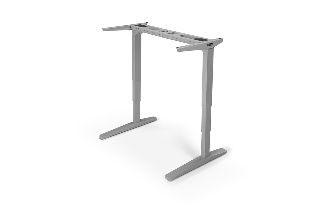 Work at a desk that supports you and all of your gear with the 2-Leg Desk Frame.