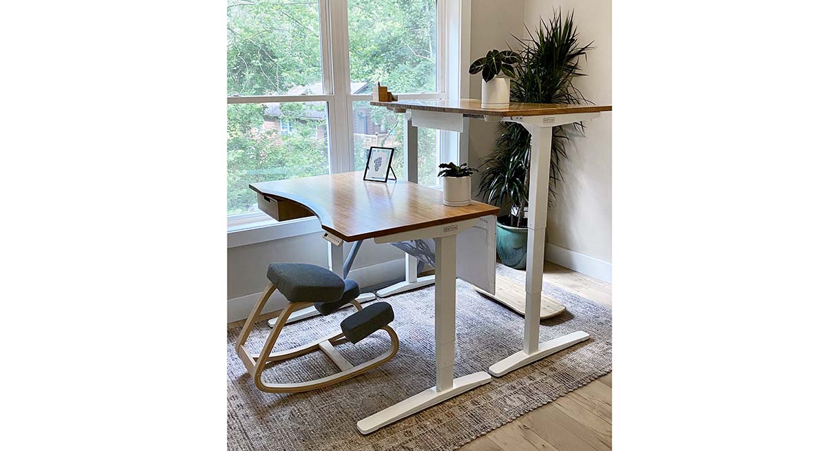 Bamboo Curve UPLIFT V2 Standing Desk