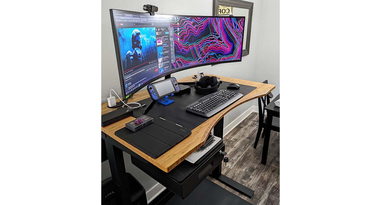 Bamboo Curve UPLIFT V2 Standing Desk