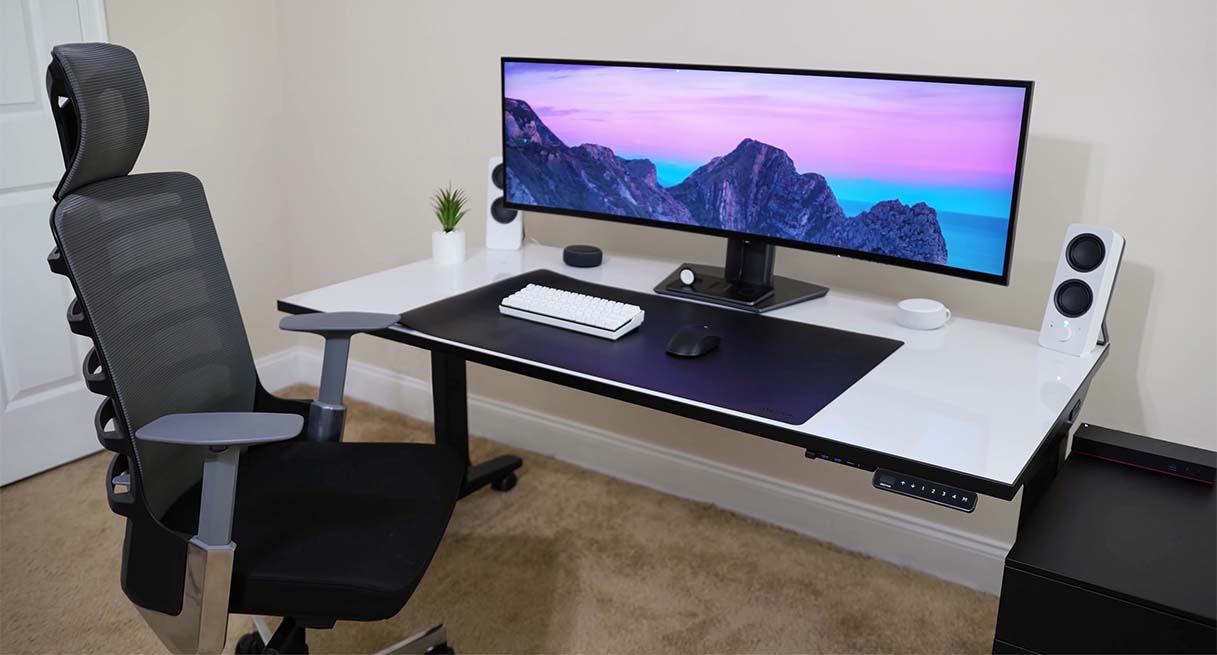 Whiteboard Laminate UPLIFT V2 Standing Desk