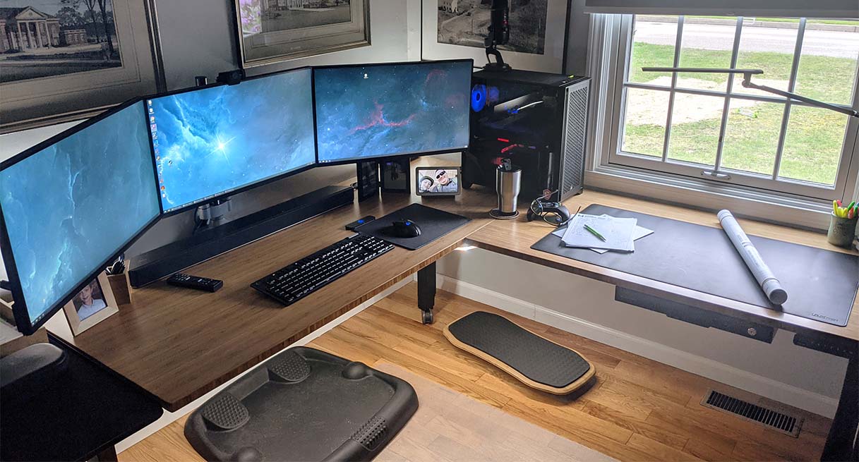 The 1 LShape Standing Desk UPLIFT Desk