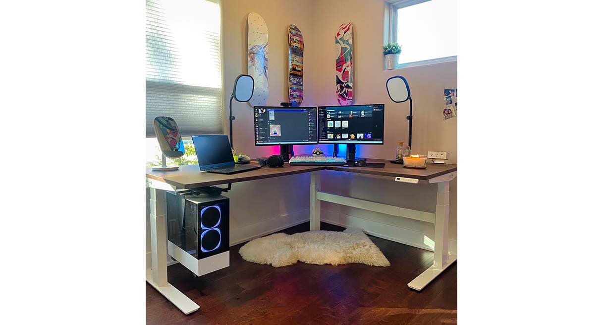 The 1 LShape Standing Desk UPLIFT Desk