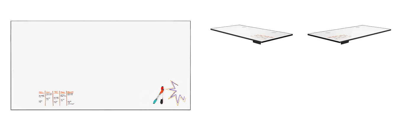 whiteboard laminate desktop