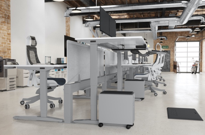 UPLIFT Desk traveling
