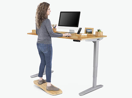 Standing discount desk fixed