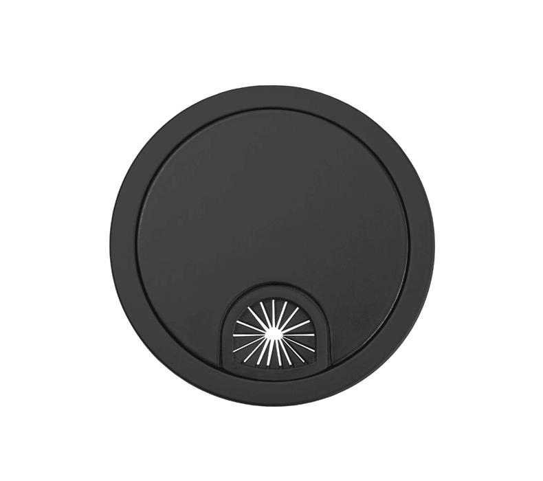 An animation showing both colors of the Metal Grommet Cover