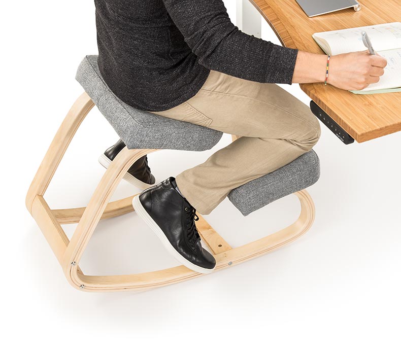 Ergonomic kneeling chair by uplift desk chr463 discount
