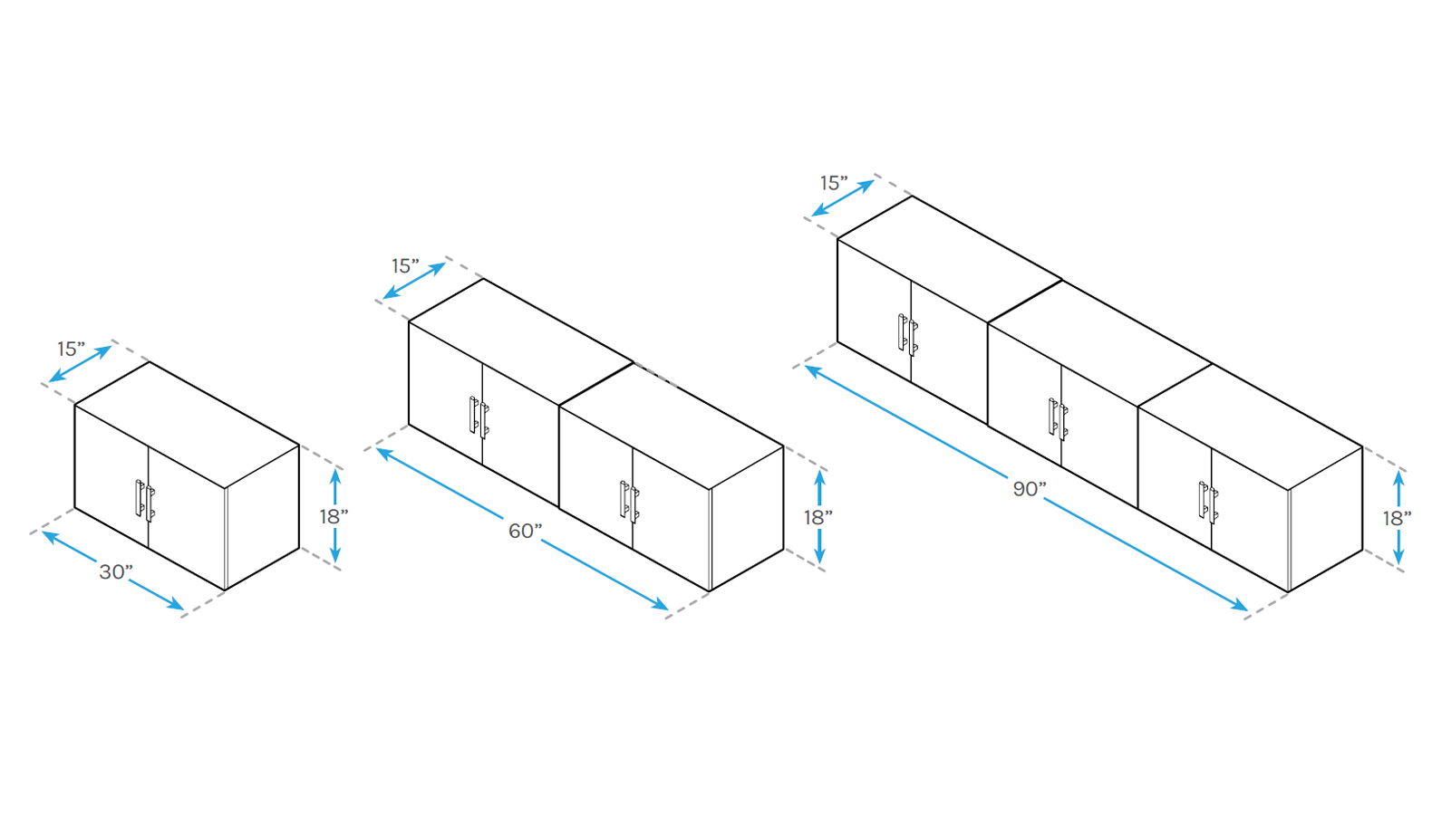 MoPac Storage Wall 2 UPLIFT Desk