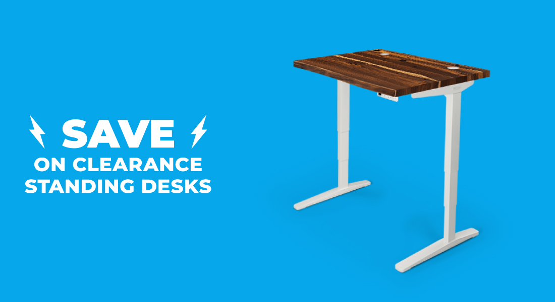 Big savings during the standing desk sale