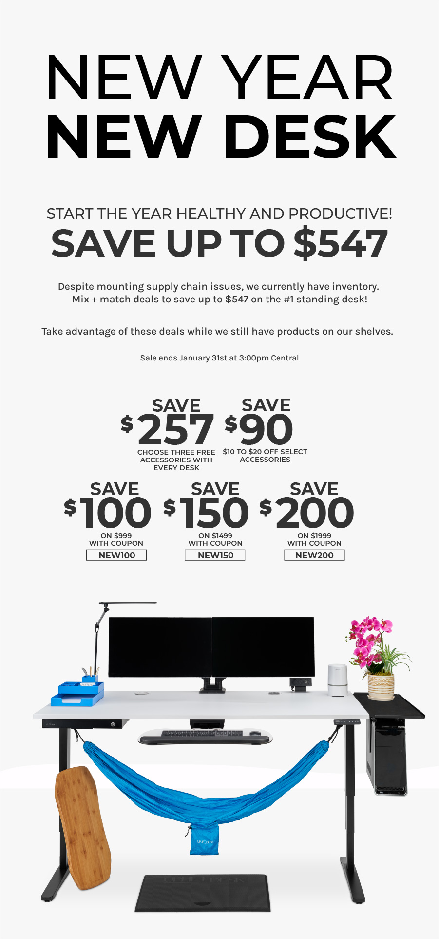 Uplift Desk Sale