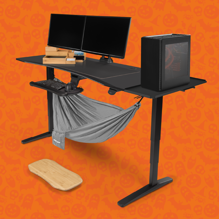 Spooktober Sale Save $408 on a UPLIFT Standing Desk