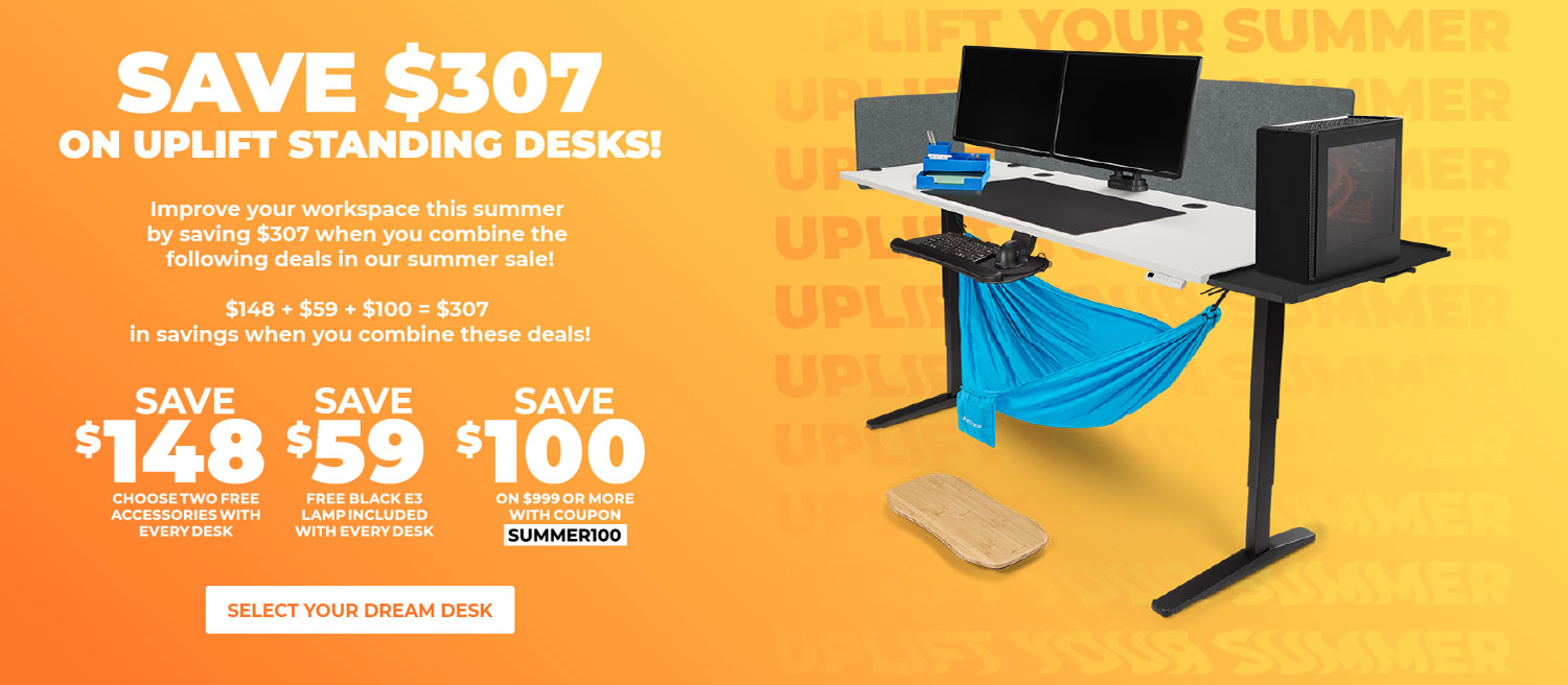 Office Furniture that Benefits You Standing Desks UPLIFT Desk