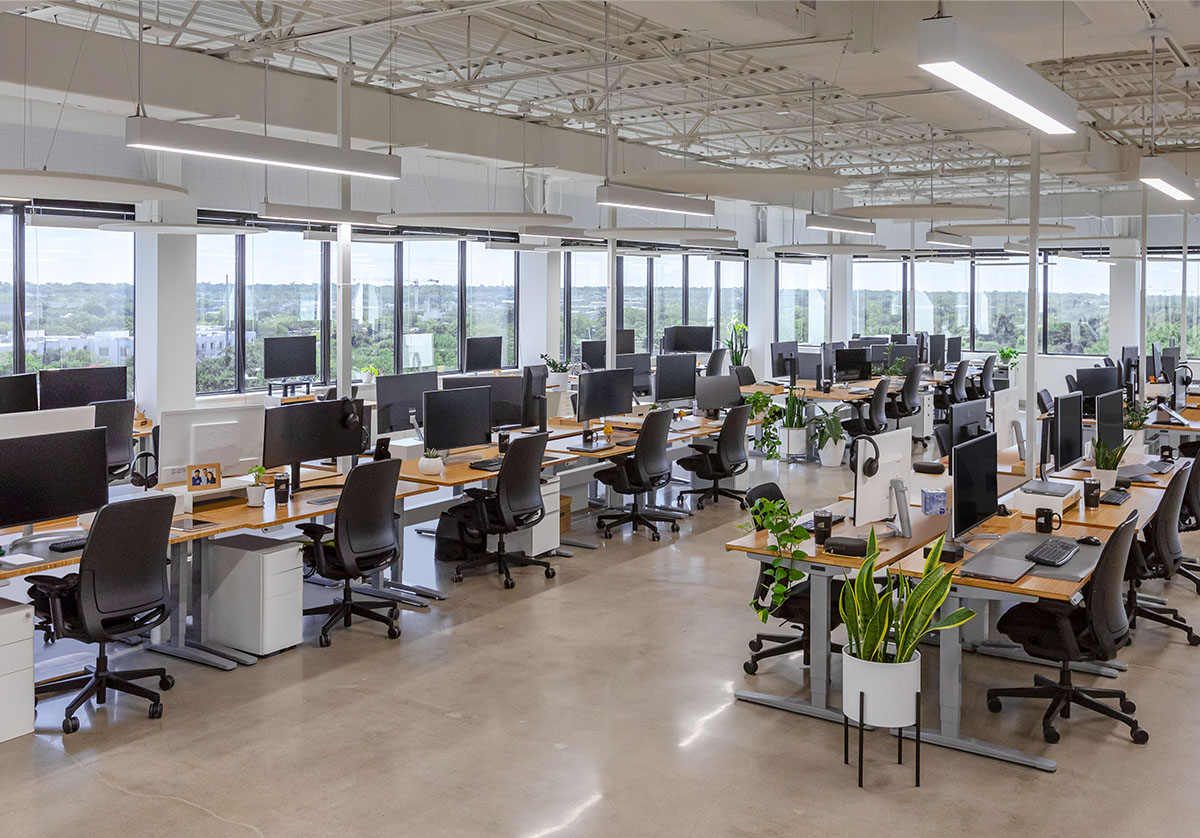 UPLIFT Desk Office Layout