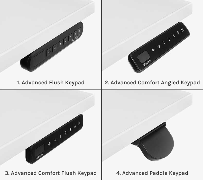 Basic Display Angled Keypad UPLIFT Desk