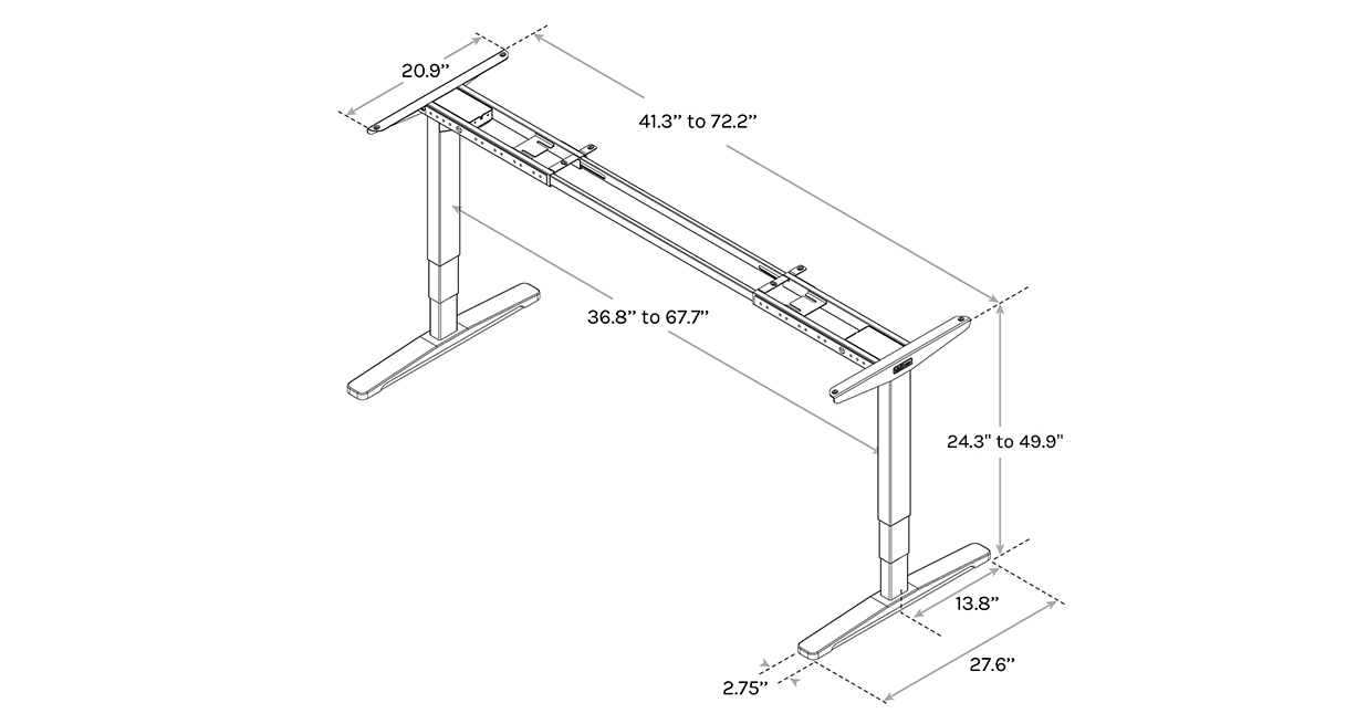 Clearance Standing Desk UPLIFT Desk