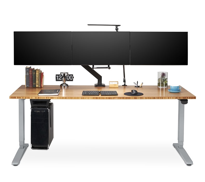 Crestview Align Triple Monitor Arm UPLIFT Desk