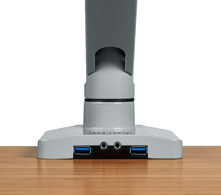 Crestview Align Triple Monitor Arm UPLIFT Desk