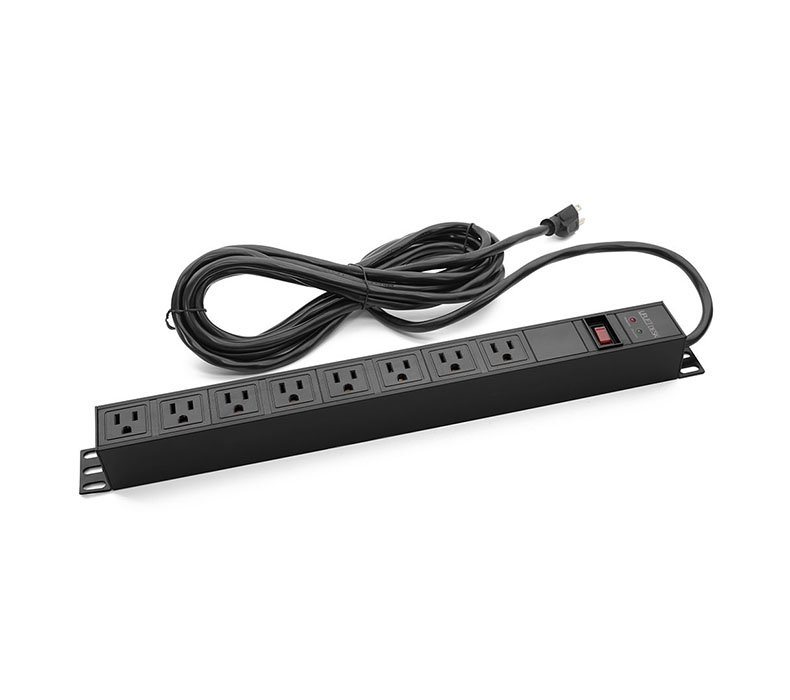8Outlet Mountable Surge Protector UPLIFT Desk