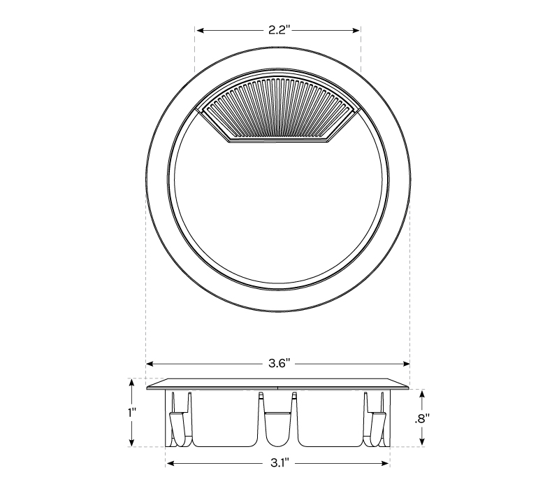 ACC088 Grommet Cover