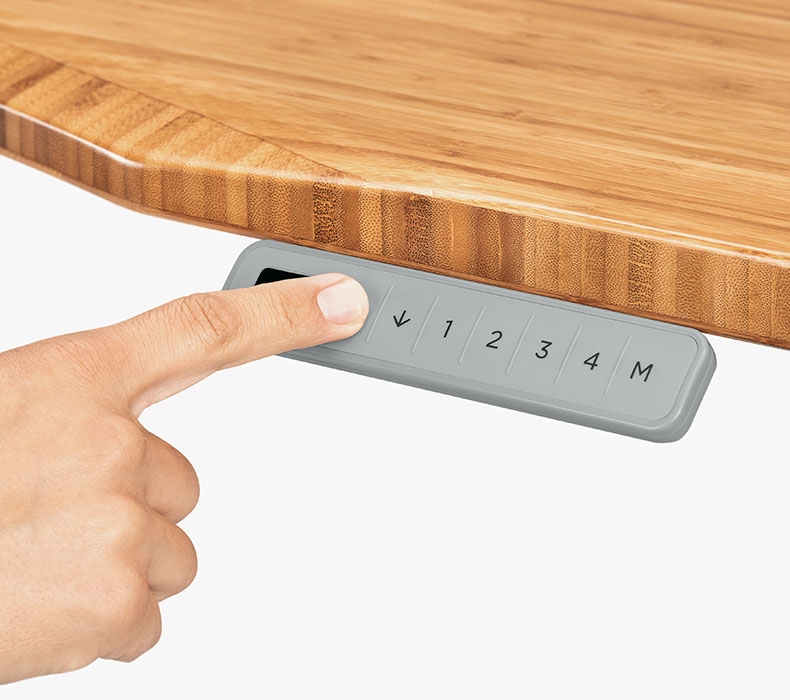 Advanced Comfort Angled Keypad UPLIFT Desk