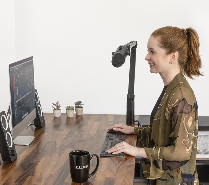 ClampOn Microphone Arm UPLIFT Desk