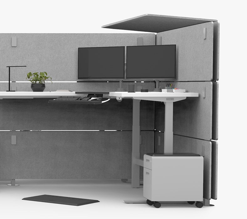 OneWall Canopy UPLIFT Desk