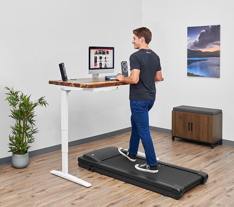 Height Adjustable Uplift Treadmill Standing Desk