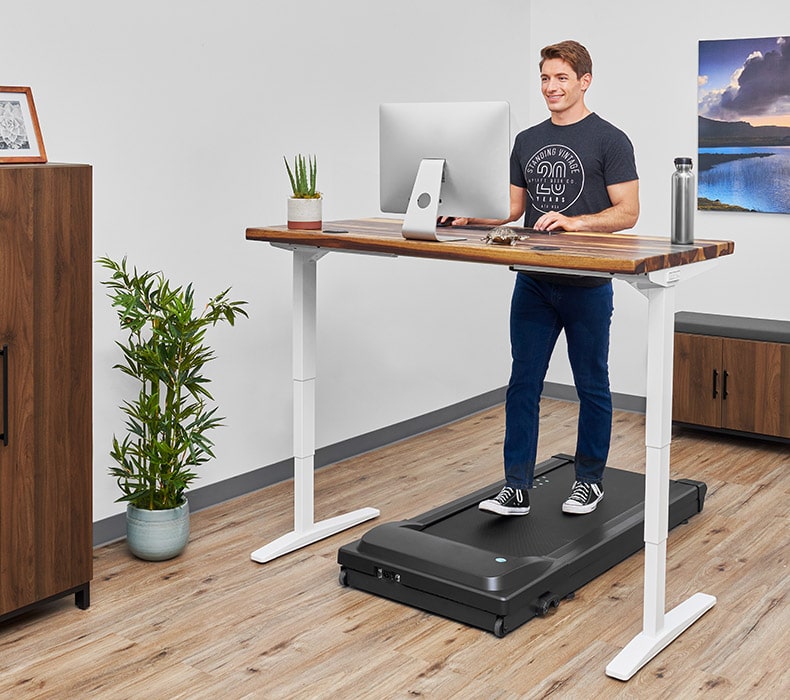 LifeSpan TR1200DT3 Standing Desk Treadmill UPLIFT Desk
