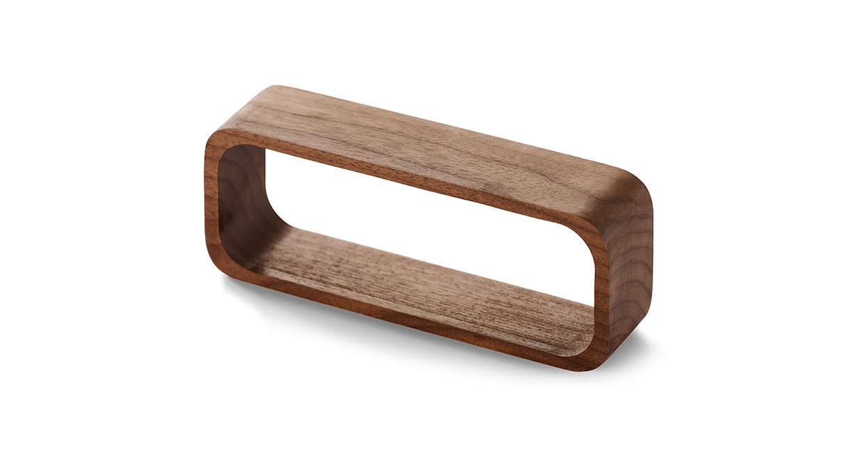 Add a Walnut or Beech Wood Accent to complement your desktop and create a warmer, more organic aesthetic