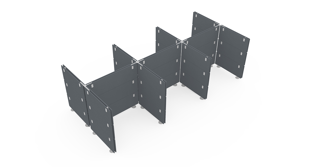 UPLIFT OneWall Cubicle Acoustic Office Partition