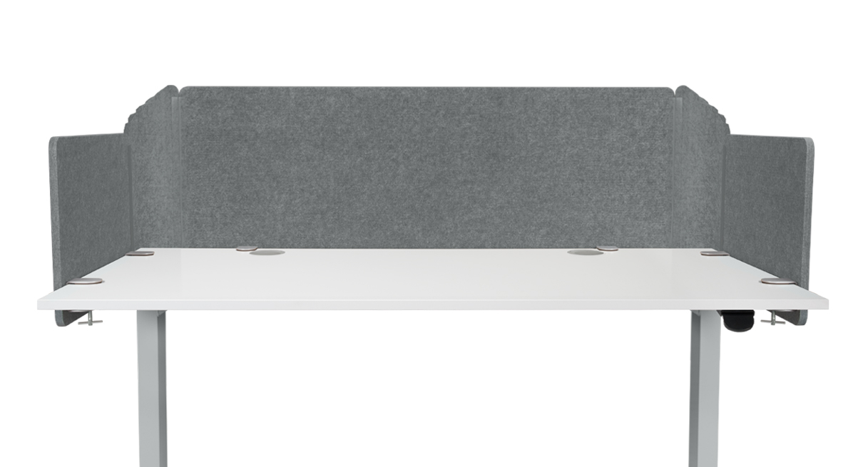 Fill the gaps between side and rear Acoustic Privacy Panels