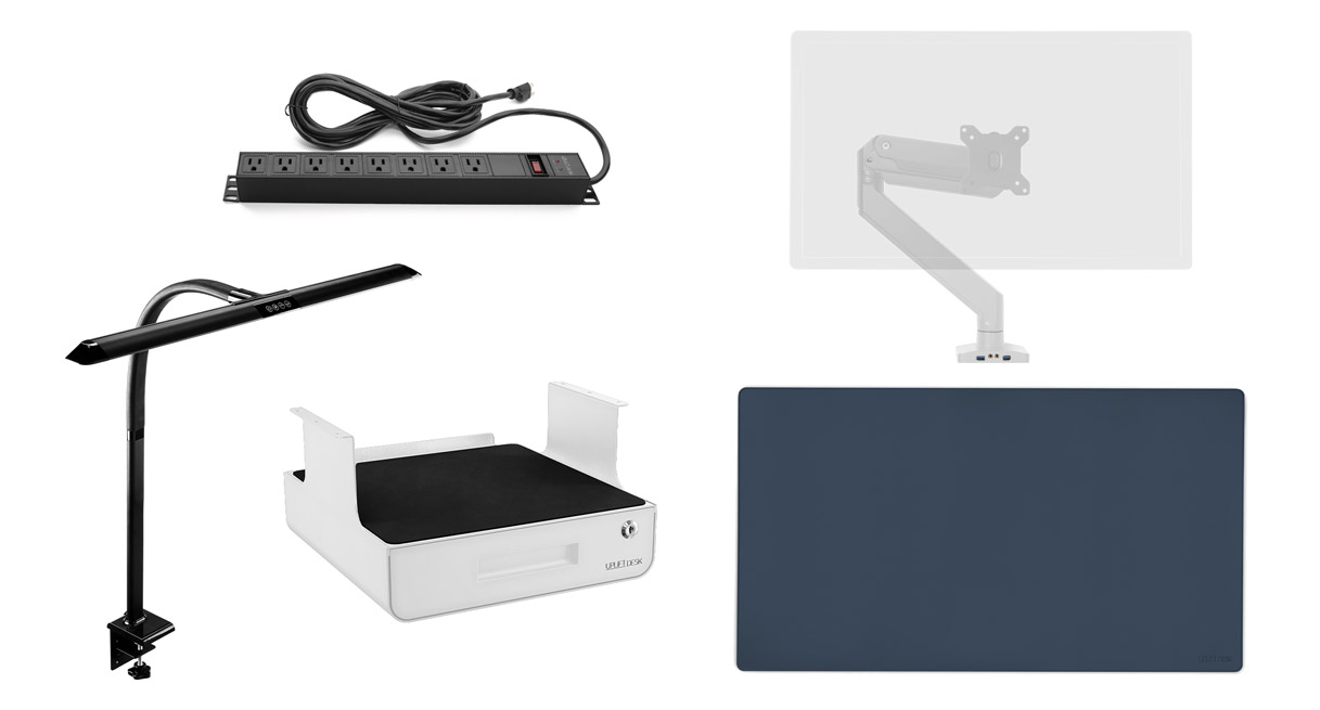 Using these ergonomic accessories to design the ideal workstation is every content creator's dream