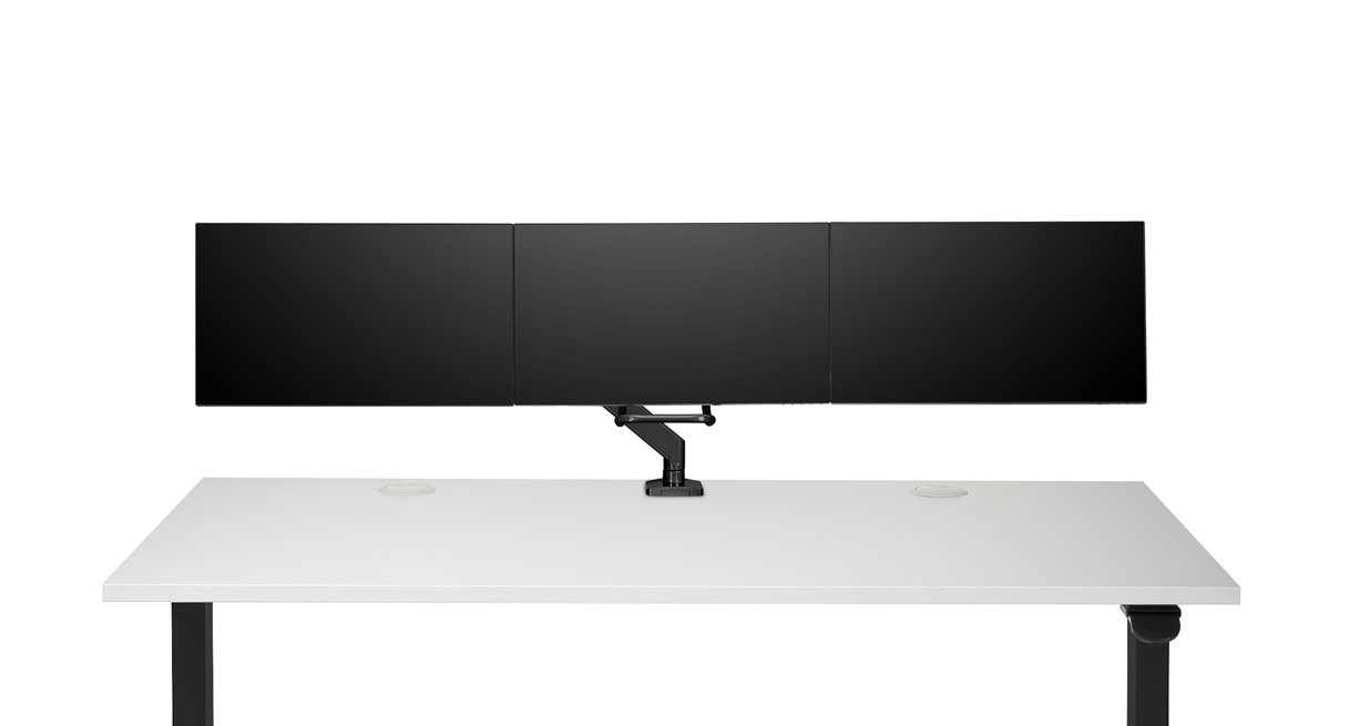 Crestview Align Triple Monitor Arm by UPLIFT Desk