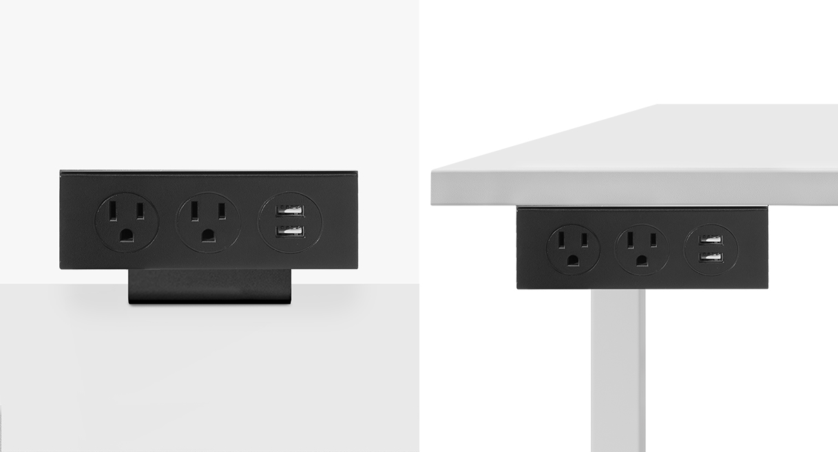 Clamp-On or Under-Mount Power with USB