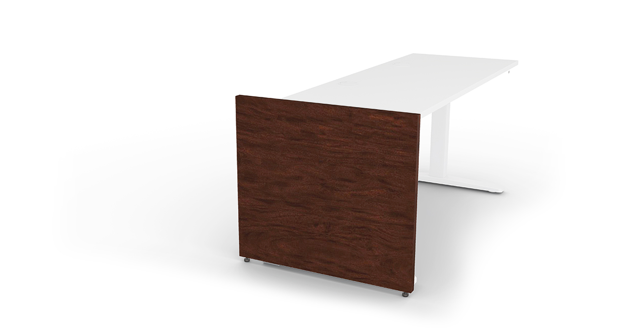 Connects directly to the UPLIFT Power & Data Rail posts. Material shown: Figured Mahogany