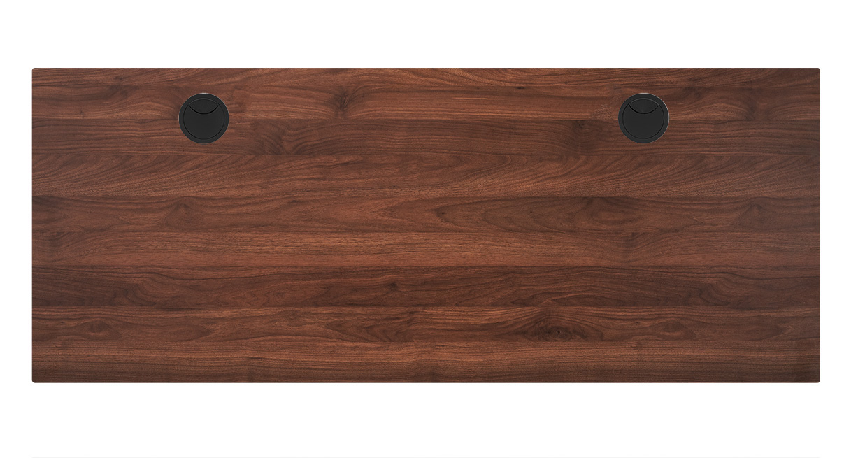 Revel in height adjustability at a desk that's made using eco-friendly methods, like our Ash Gray GREENGUARD Laminate desktop