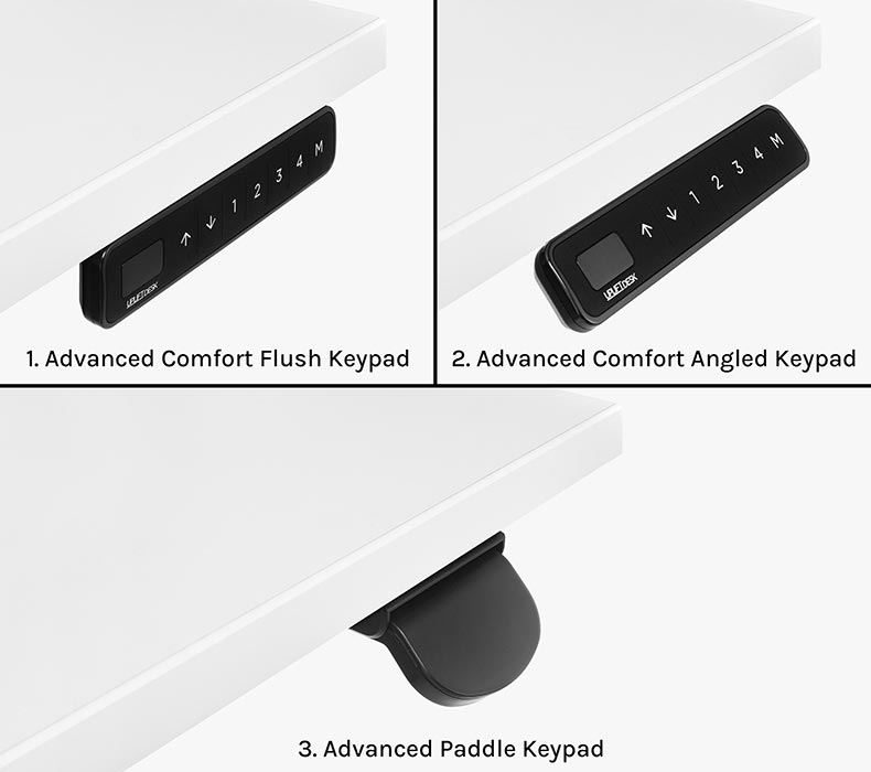 Advanced Paddle Keypad UPLIFT Desk